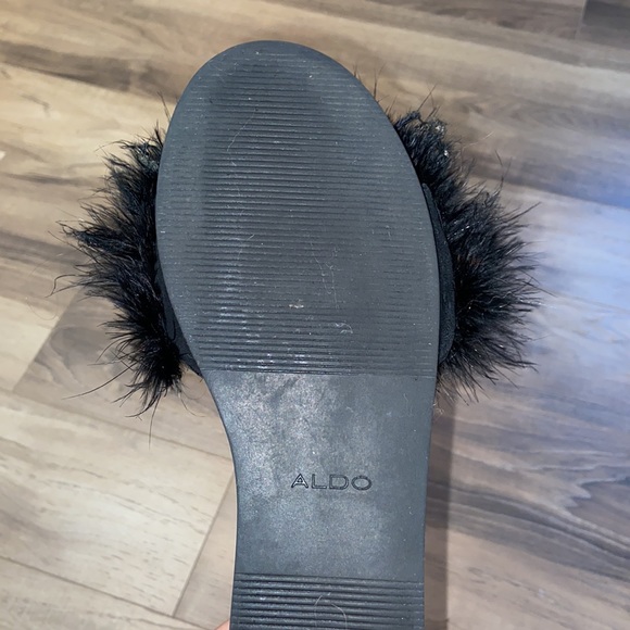 ALDO Black Slide Sandals - Picture 4 of 4